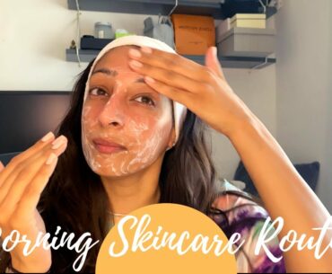 My Current  Morning Skincare Routine! | Life By Pooja