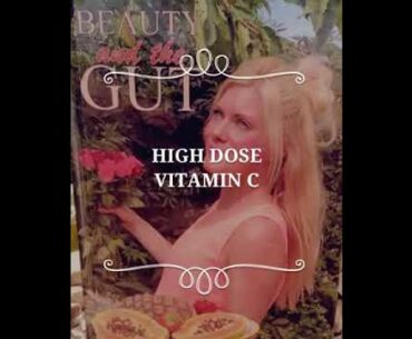 HIGH DOSE VITAMIN C - CYTOKINE STORM & GLUTATHIONE.