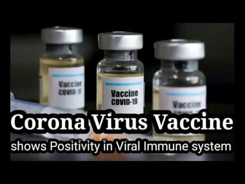 Corona vaccine from Moderna promises Good Response of Viral Immune System , Covid 19 Vaccine Trial