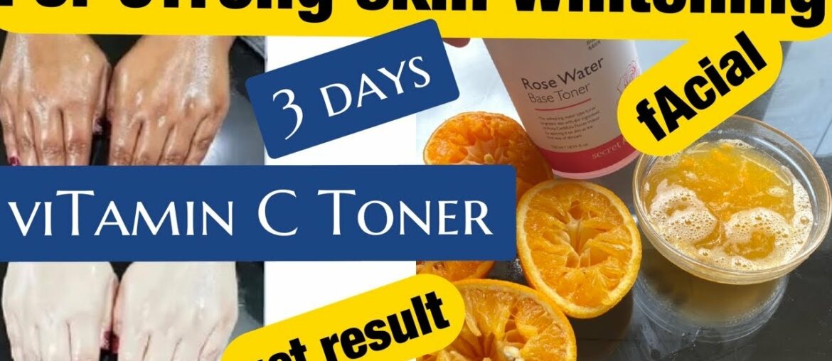 How to make viTamin C FACE WHITENING FAIRNESS