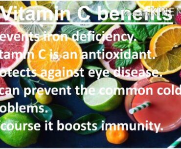 VITAMIN C RICH FOODS || TOP 5 ||