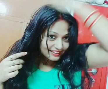 almond,vitamin e capsule and alovera gel hair oiling/original sound chap chap/#hairgrowth night time