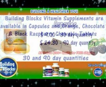 Building Blocks Calcium Bariatric Vitamin Supplements