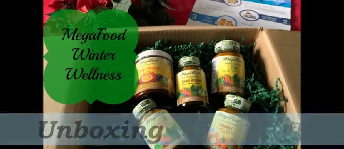 MegaFood Winter Wellness Unboxing