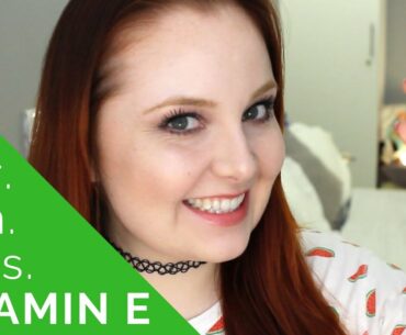 Vitamin E Oil for Face, Hair Growth, Healthy Skin & Strong Nails | VITAMIN E Capsules | Beinginger