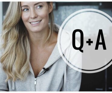Q&A + Free Workout Schedule! // My Diet, Training, Skincare + More.