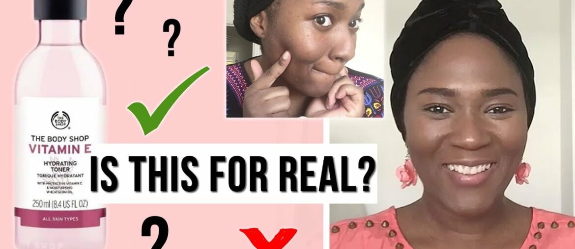 The Body Shop Vitamin E Hydrating Toner | SKINCARE REVIEW | THIS IS WHAT HAPPENED!! | @abigayleis