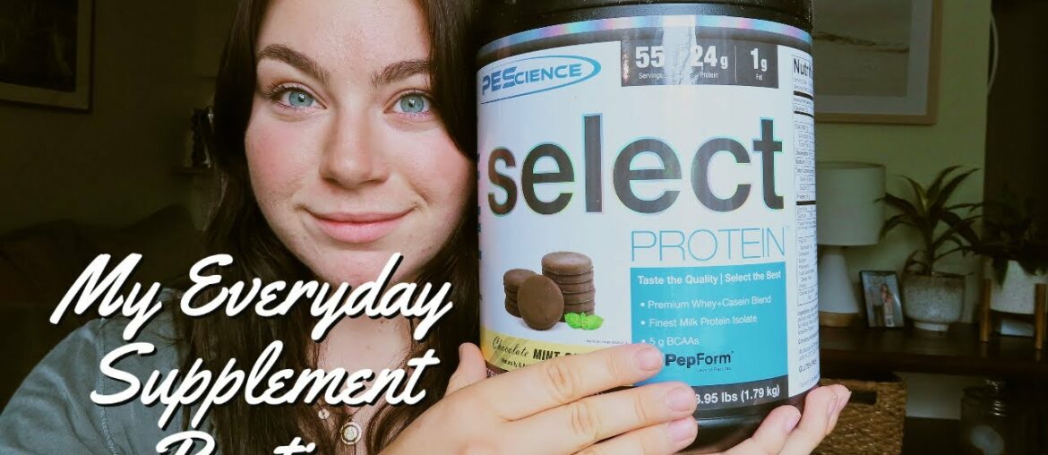 MY EVERYDAY SUPPLEMENT ROUTINE| PESCIENCE| how, when, why?