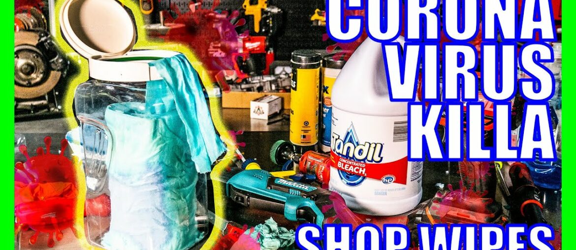 Coronavirus Disinfecting Shop Wipes [COVID-19 FIGHTER]