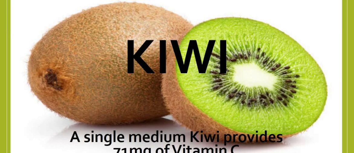 FOODS RICH IN VITAMIN C