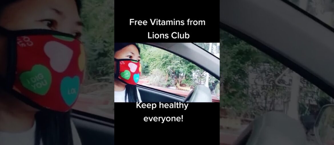 Libreng vitamins para sa mga guards