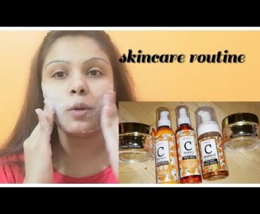 Morning skin care routine for bright & younger looking skin|Stbotanica Vitamin C range
