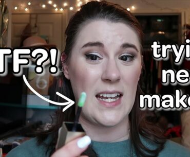 Playing with New Makeup GRWM