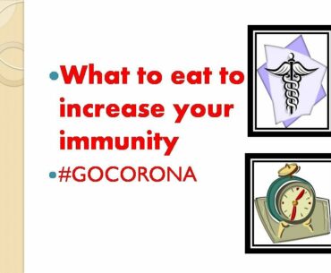 IMMUNITY BOOSTING FOOD ITEMS #GOCORONA #IMMUNITY #HEATHISWEALTH #COVID19