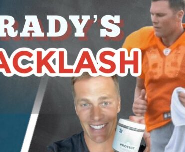 Tom Brady Practices With Bucs, Promotes New 'Immunity Supplement'
