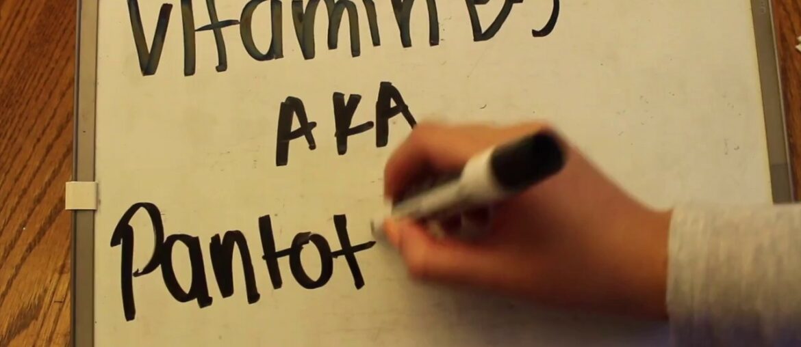 Nutrition Vitamin B5 exip 2017