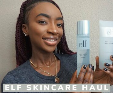 ELF SKINCARE HAUL + Impressions