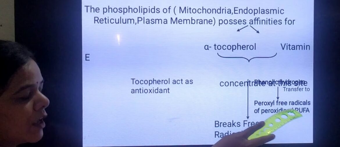 Vitamin E  Lecture by Dr Ulka Malode