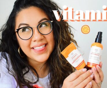 My TOP FAVORITE VITAMIN C Products at The Body Shop!!