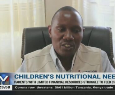 Many of Kenya's children suffer various nutritional deficiencies by their fifth birthday