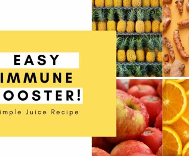Easy Immune Boosting Juice -Tropical Immune Booster