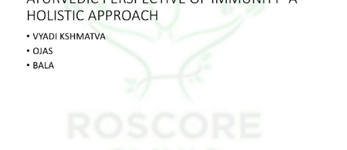 Improving Immunity with Ayurvedic remedies in the context of COVID-19