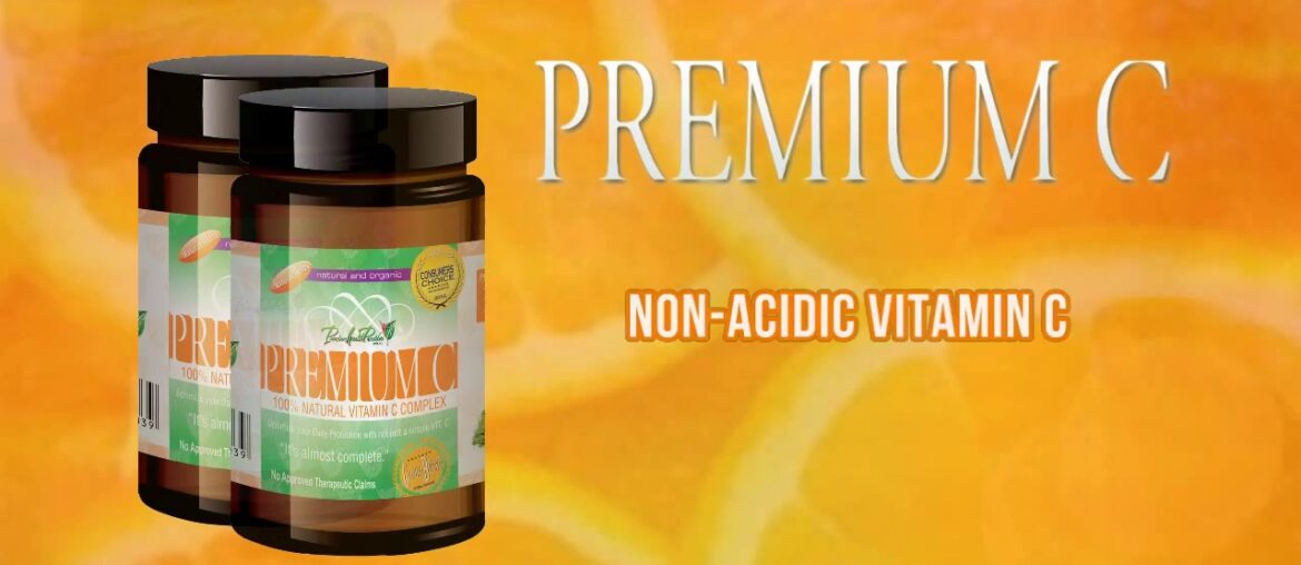 Premium C! Natural and Non Acidic Vitamin C