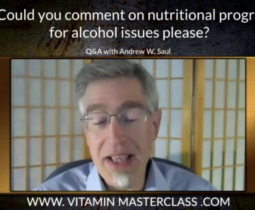 QA #1 Vitamins & Alcohol