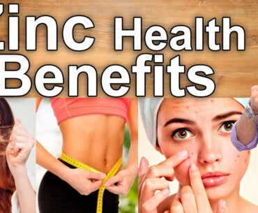 THE MINERAL OF LIFE - Zinc Health Benefits for The Skin, Digestion, Immune System, Diabetes and More