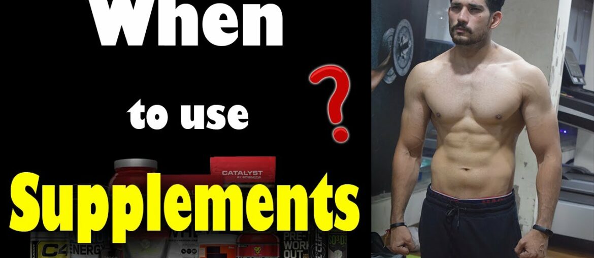 Perfect time to Start Using Supplements | After How many months?? H INDI | JST'S Fitness