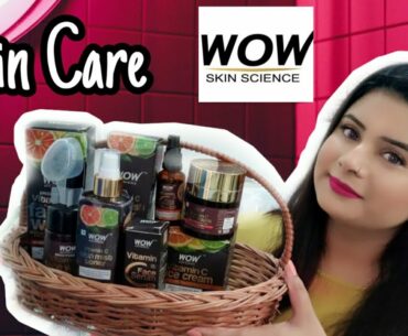 Wow Vitamin C Skin Care Range, Follow Three Easy step to make your skin youthful radiant||