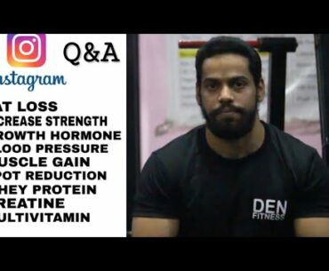 Answering The Fitness & Supplements Questions Asked On Instagram