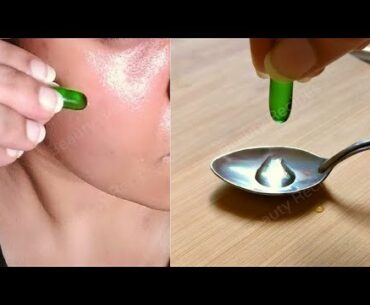 Skin care |I used vitamin E oil on my face for a week and the result were unbeleivable|