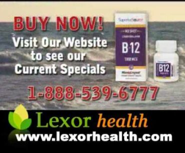 Sublingual B12 Vitamin Supplements, No Vitamin B12 Injections, by Lexor Health 888-539-6777
