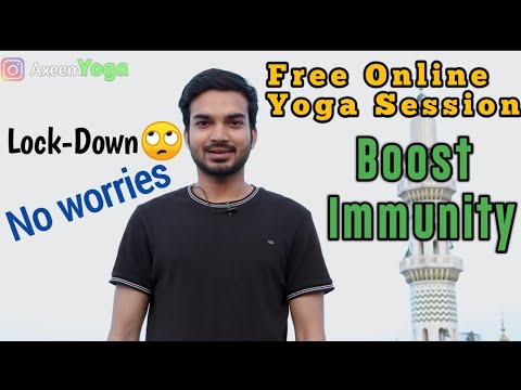 Boost Your Immunity To Avoid Corona Virus | Free Online Yoga Session