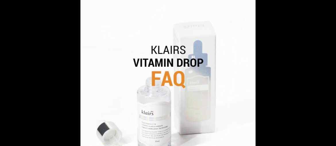 Klairs Freshly Juiced Vitamin Drop FAQs | Koja Beauty Cruelty-Free Vegan Korean Skincare