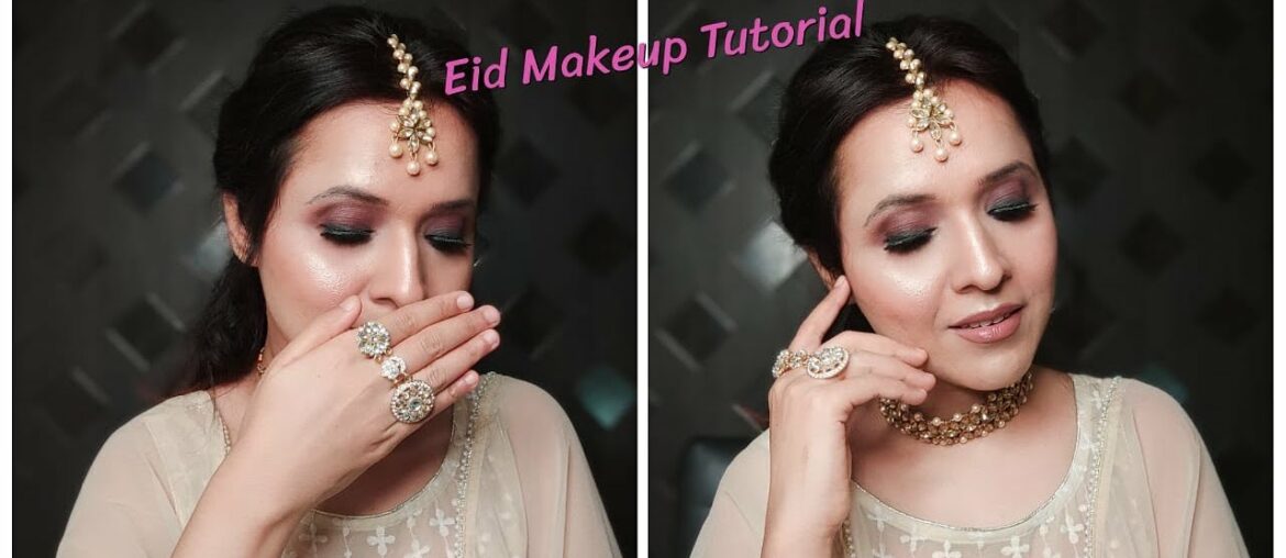 My First Video -  Eid Makeup Tutorial with Affordable Products