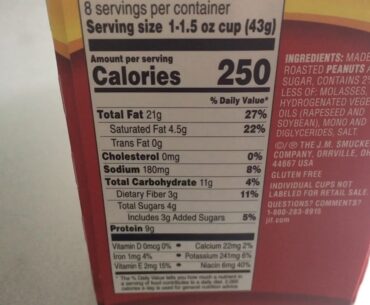 How to Read a Nutrition Label