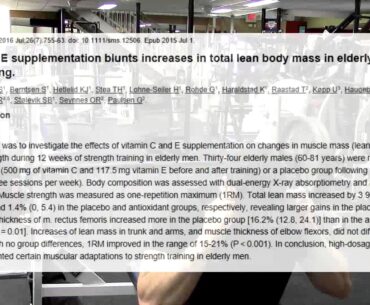 Supplementing Vitamin C May Be Costing You Gains!