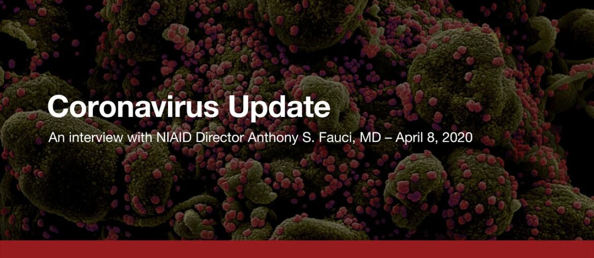 Coronavirus Q&A with Anthony Fauci, MD