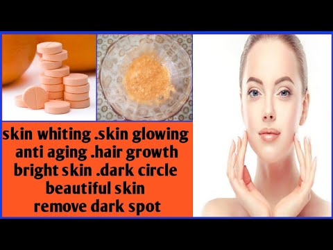 Vitamin c tablets for skin whitning/dark circle/anti aging/glowing skin/desire fashion and beauty
