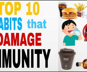 TOP 10 HABITS THAT DAMAGE YOUR IMMUNITY | Low Immunity | Immune system | Polite talks