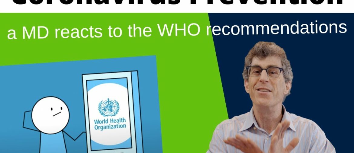 Covid-19 prevention/ a MD reacts to the WHO recommendations