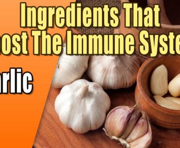 Foods That Boost The Immune System - Garlic