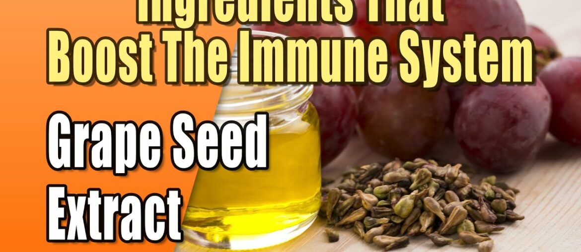 Foods That Boost The Immune System - Grape Seed Extract