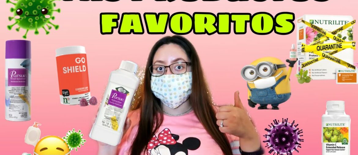 PRODUCTOS FAVORITOS EN ESTA PANDEMIA | Nutrilite Vitaminas y Pursue