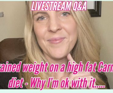 I’ve gained weight on high fat Carnivore - Why I’m happy about it....