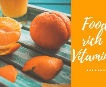 Fruits & Veggies contain high vitamin C for immune boosting