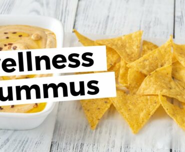 Turmeric, Lemon & Ginger Wellness Hummus Recipe