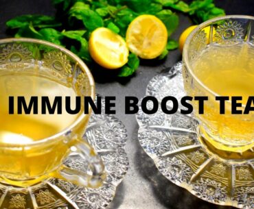 HOW TO FIGHT COVID-19 (GINGER HONEY MINT TEA FOR IMMUNE BOOST)